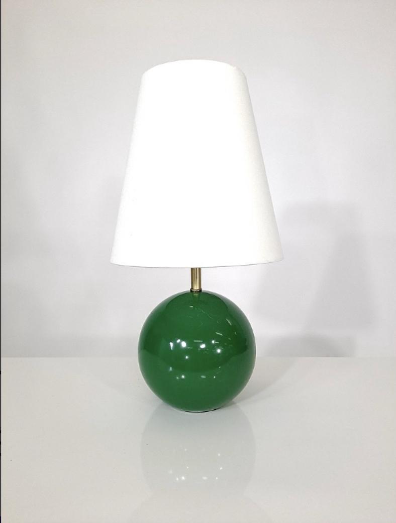 Small Green Ball Lamp